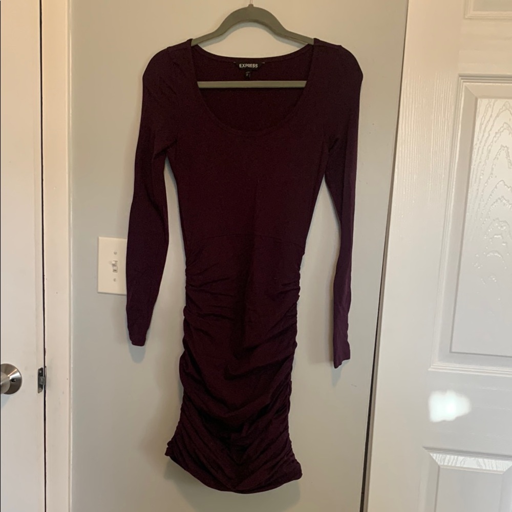 Express Women's Purple Dress